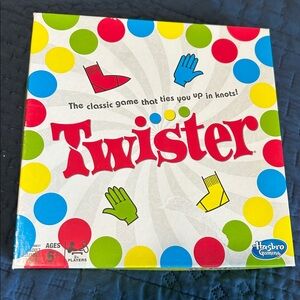 Hasbro Twister Game with Colorful Dots